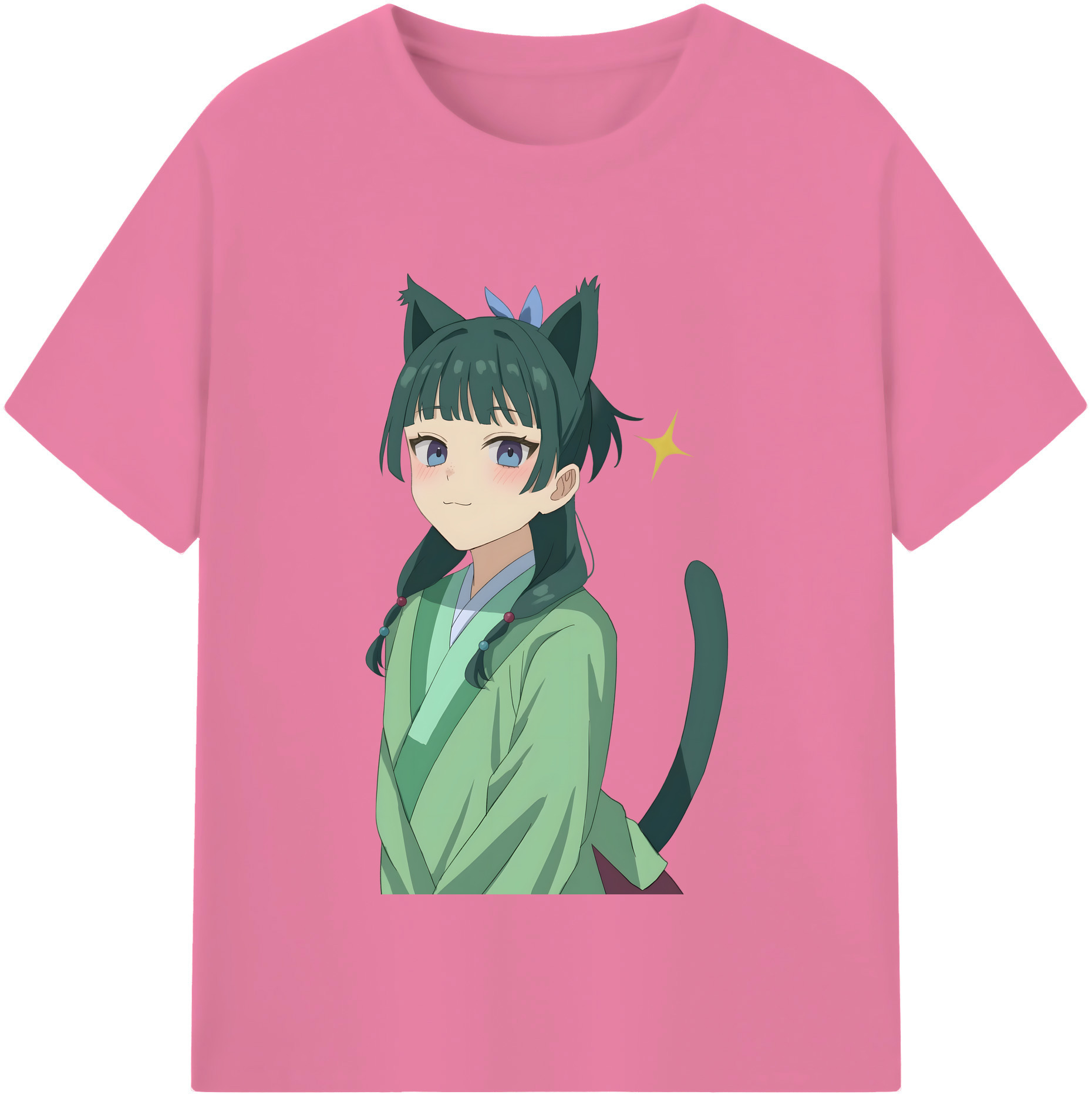 （画像用） 薬屋のひとりごと The Apothecary Diaries 綿100％半袖Tシャツ（フロントプリント）